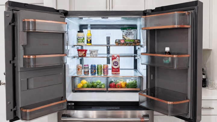 Cafe refrigerator in the kitchen at 356 Hyssop Ct